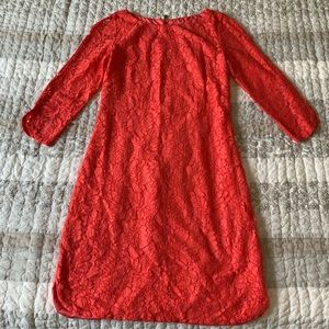 Vince Camuto | Coral Lace Dress